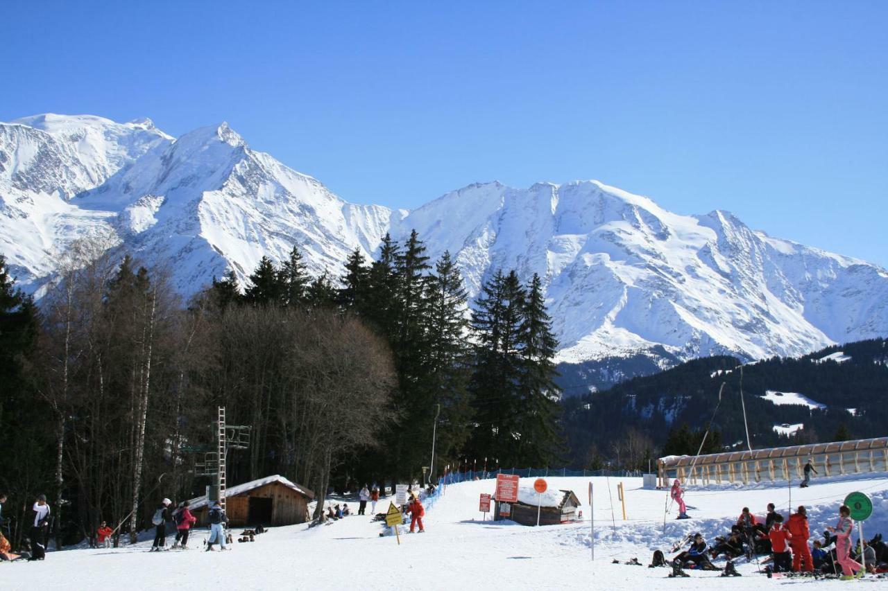 Les Jardins Alpins - Apartment Saint-Gervais-les-Bains Exteriör bild